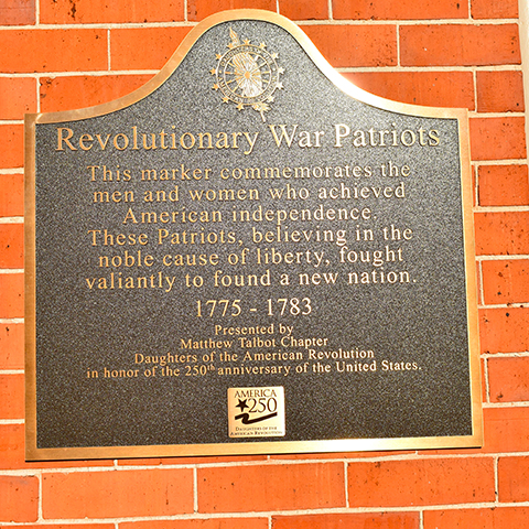 America 250 Patriots Marker